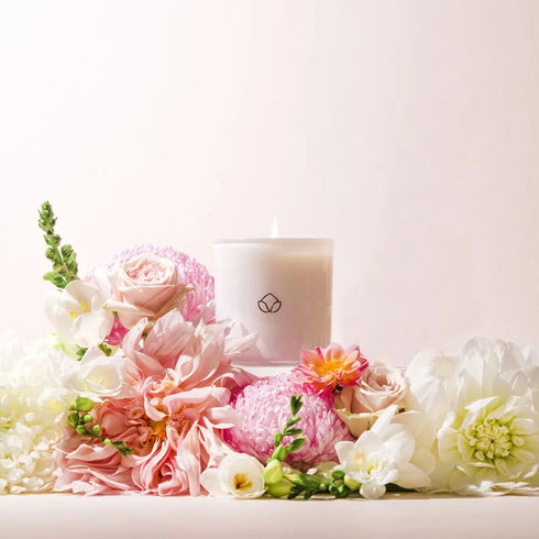 Pink Petal Soy Candle 300g-Linden Leaves-Matakana Pharmacy